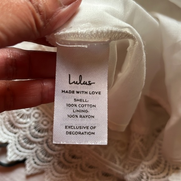 Lulus Mediterranean Moments White Lace Strapless Tiered Maxi Dress  XL  … - Picture 15 of 16